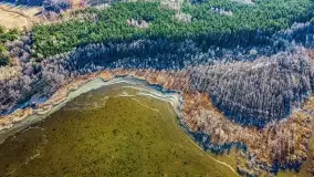 Dargin i okoliczne jeziora z lotu mewy - zdjęcie 3