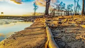 Zachód słońca nad jeziorem Tałty i kanałem Tałckim - zdjęcie 9