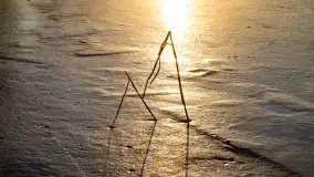 Zachód słońca nad jeziorem Harsz w Harszu - zdjęcie 18