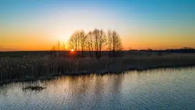 Zachód słońca nad jeziorem Kisajno, Zimny Kąt - zdjęcie 19