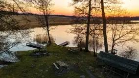 Zachód słońca nad jeziorem Kisajno, Zimny Kąt - zdjęcie 21