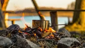 Zachód słońca nad jeziorem Kisajno, Zimny Kąt - zdjęcie 6