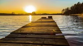 Zachód słońca nad jeziorem Kisajno, Zimny Kąt - zdjęcie 22