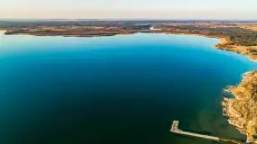 Jezioro Śniardwy i Nowe Guty na ujęciach z drona - zdjęcie 7