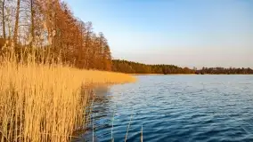 Zachód słońca nad jeziorem Wydmińskim, marzec 2022 - zdjęcie 5