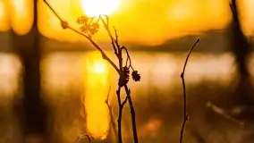 Zachód słońca nad jeziorem Wydmińskim, marzec 2022 - zdjęcie 38