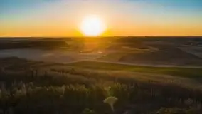 Zachód słońca nad jeziorem Dejguny, marzec 2022 r. - zdjęcie 49