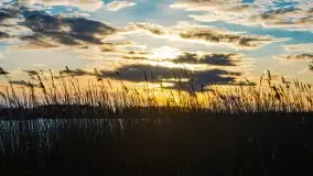 Zachód słońca nad jeziorem Stręgiel - zdjęcie 21