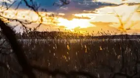 Zachód słońca nad jeziorem Stręgiel - zdjęcie 11