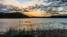 Zachód słońca nad jeziorem Jagodne - zdjęcie 29