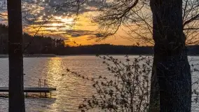 Zachód słońca nad jeziorem Jagodne - zdjęcie 30