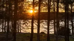 Zachód słońca nad jeziorem Jagodne - zdjęcie 48