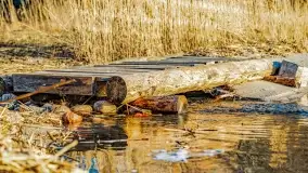 Wieczór i zachód słońca nad Darginem, kwiecień 2022 - zdjęcie 8