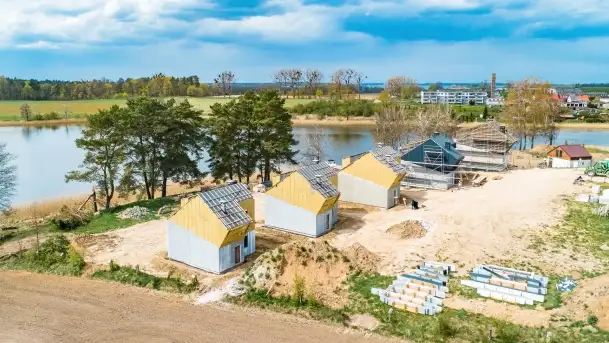 Odwiedziliśmy inwestycję Port Ruda nad Wojnowem - zdjęcie 11