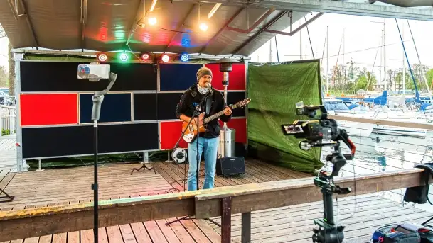 Kuba Kęsa na Mazurach - majowy wieczór w Strandzie - zdjęcie 8