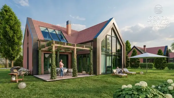 Osada Tyrkło przy szlaku WJM, wizualizacja nowej inwestycji na Mazurach - zdjęcie 7