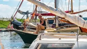 Zlot Oldtimerów, Port Trygort, czerwiec 2022 - zdjęcie 18