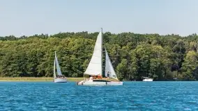 Regaty klubu Jacht Oldtimer, Kisajno, sierpień 2022 - zdjęcie 27