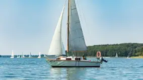 Regaty klubu Jacht Oldtimer, Kisajno, sierpień 2022 - zdjęcie 74