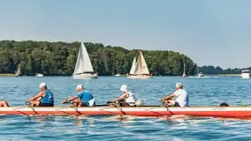 Regaty klubu Jacht Oldtimer, Kisajno, sierpień 2022 - zdjęcie 110