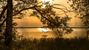 Zachód słońca nad jeziorem Dobskim w Fuledzie, czerwiec 2022 - zdjęcie 16