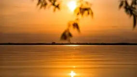 Zachód słońca nad jeziorem Dobskim w Fuledzie, czerwiec 2022 - zdjęcie 24