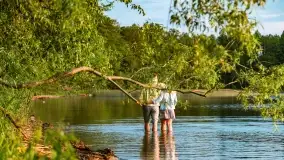 Zachód słońca nad jeziorem Dobskim w Fuledzie, czerwiec 2022 - zdjęcie 12