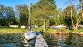 Zachód słońca nad jeziorem Przystań, czerwiec 2022 - zdjęcie 10