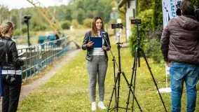 Fotorelacja - konferencja z podpisania umowy na remont śluzy Karwik - zdjęcie 6