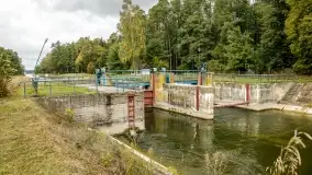 Fotorelacja - konferencja z podpisania umowy na remont śluzy Karwik - zdjęcie 47