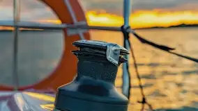 Zachód słońca podczas naszego rejsu, lipiec 2022 - zdjęcie 4