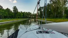 Zachód słońca podczas naszego rejsu, lipiec 2022 - zdjęcie 12