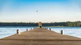 Zachód słońca nad jeziorem Mamry, Cypel Zwierzyniecki Róg - zdjęcie 30