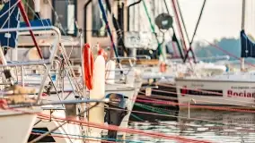 Poranek w Bocianim Gnieździe i te... mgły nad jeziorem Ryńskim - zdjęcie 24