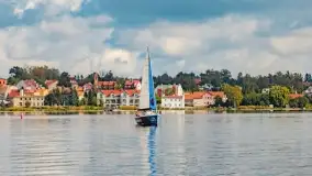 Poranek w Bocianim Gnieździe i te... mgły nad jeziorem Ryńskim - zdjęcie 40