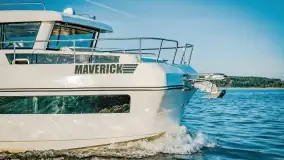 Nowy model jachtu motorowego LY 30+ już po testach na Mazurach - zdjęcie 15