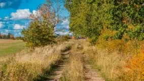 Jesień na mazurskich traktach, polach i łąkach, październik 2022 - zdjęcie 139