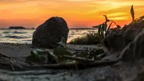 Zachód słońca w Pieczarkach, jezioro Dargin, lipiec 2022 - zdjęcie 19