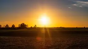 Zachód słońca w Maciejkach, niedaleko Mazur - zdjęcie 22