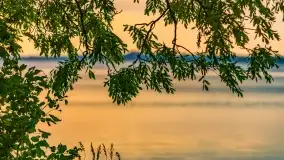 Zachód słońca nad jeziorem Dargin, wrzesień 2022 - zdjęcie 27