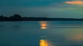 Zachód słońca nad jeziorem Dargin, wrzesień 2022 - zdjęcie 31