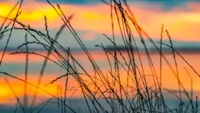 Zachód słońca nad jeziorem Dargin, wrzesień 2022 - zdjęcie 32