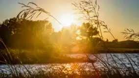 Zachód słońca nad jeziorem Dejgunek - zdjęcie 3