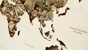 Drewniane mapy morskie i Mazur od Pracowni Twórczej Avocado - zdjęcie 21