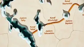 Drewniane mapy morskie i Mazur od Pracowni Twórczej Avocado - zdjęcie 12