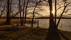 Mazurski zachód słońca, luty 2020 - zdjęcie 5