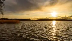 Mazurski zachód słońca, luty 2020 - zdjęcie 14