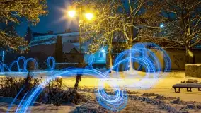 Zimowo - świąteczna wersja nocnego Kętrzyna - zdjęcie 12