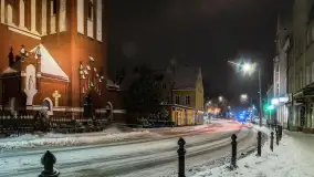 Zimowo - świąteczna wersja nocnego Kętrzyna - zdjęcie 17