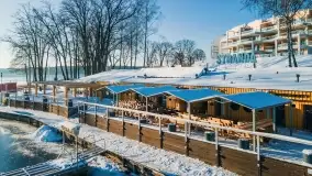 Stranda w pięknej, grudniowej i zimowej scenerii - zdjęcie 4